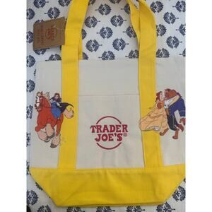 Disney Belle Double Sided  Custom Made Trader Joes Mini Tote